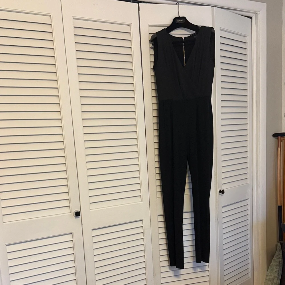 French Connection Black Sleeveless Jumpsuit See video - Picture 7 of 16